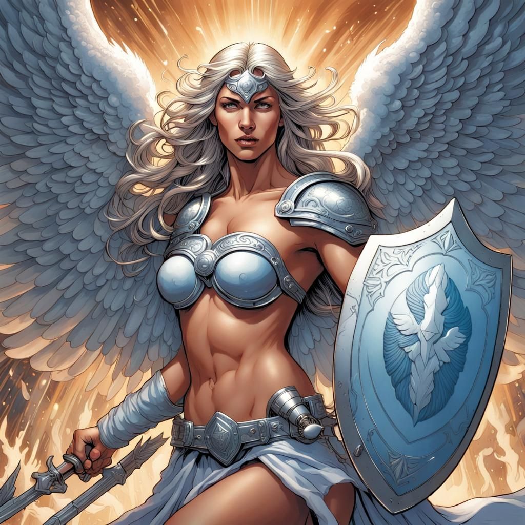 Angel warrior goddess