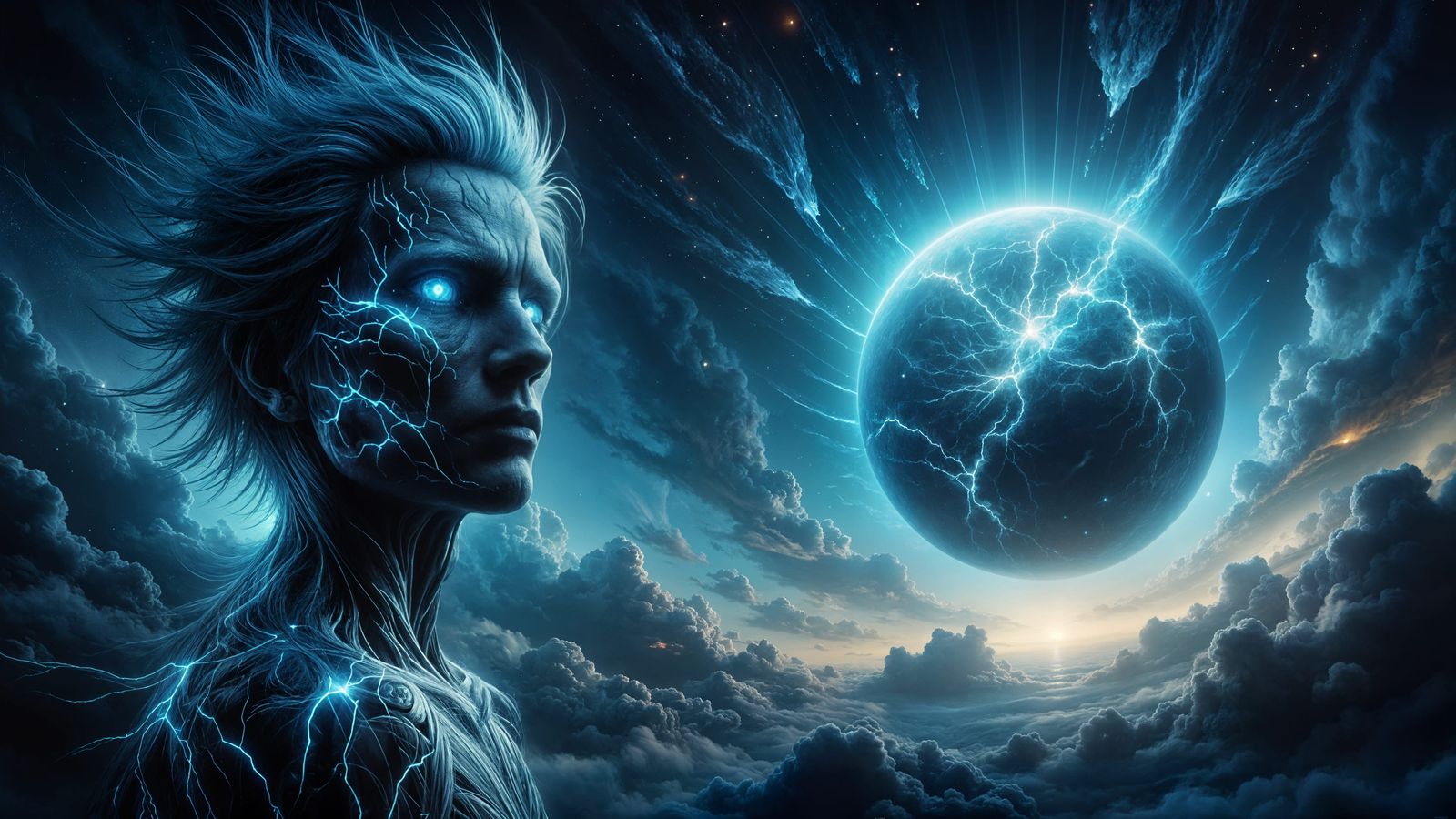 Cosmic Existentialism in a Surreal Landscape