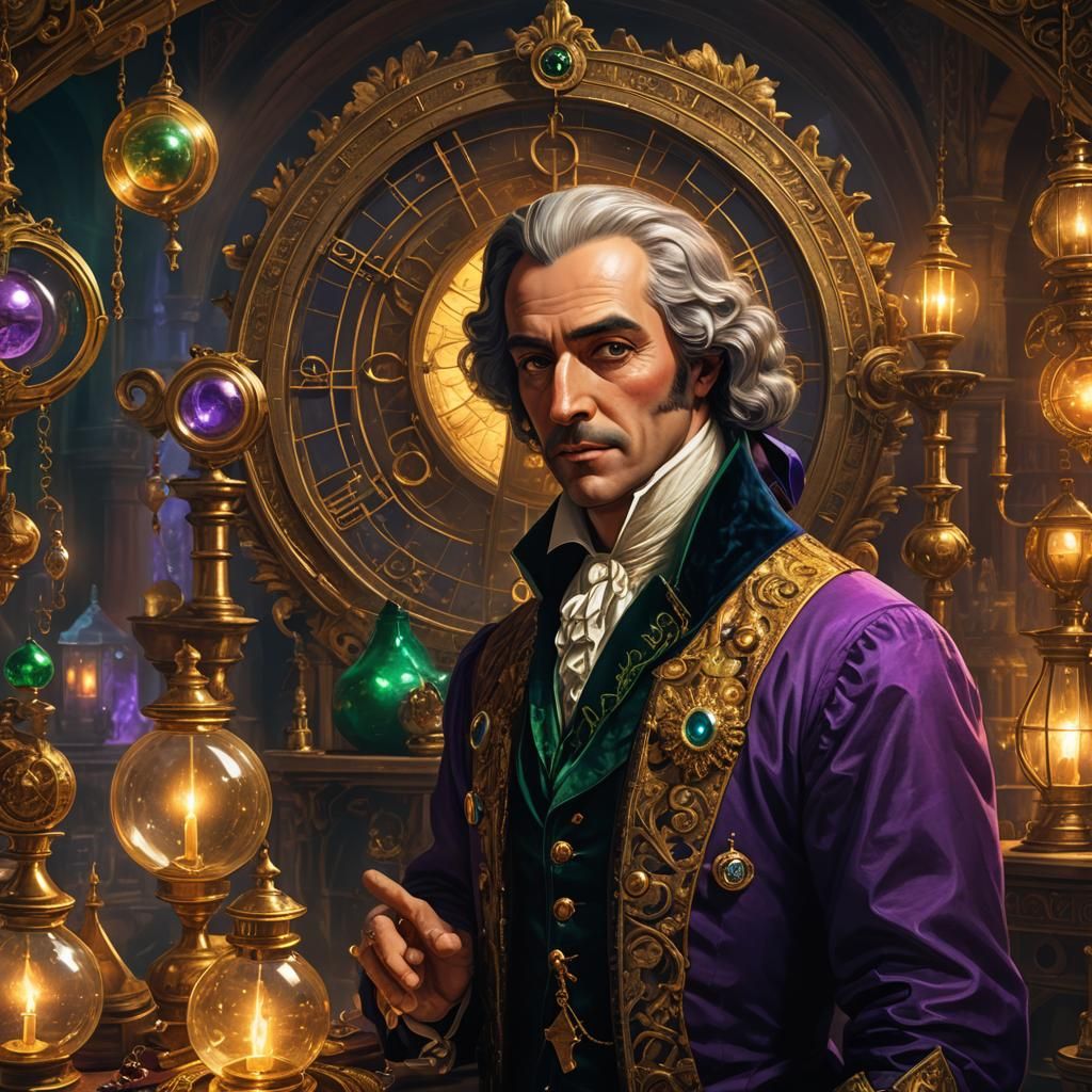 Alchemical Meeting with Casanova and Saint Germain