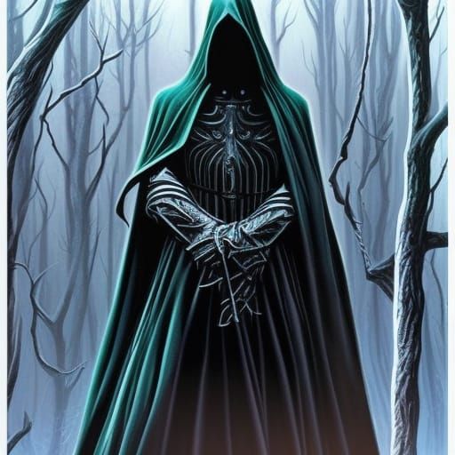 High Gothic Nazgul in Angmar Comic Art