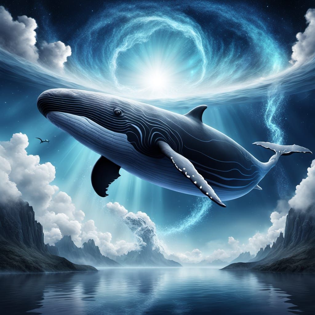 Blue Whale soars under the Southern Cross in Dreamlike, Frac...