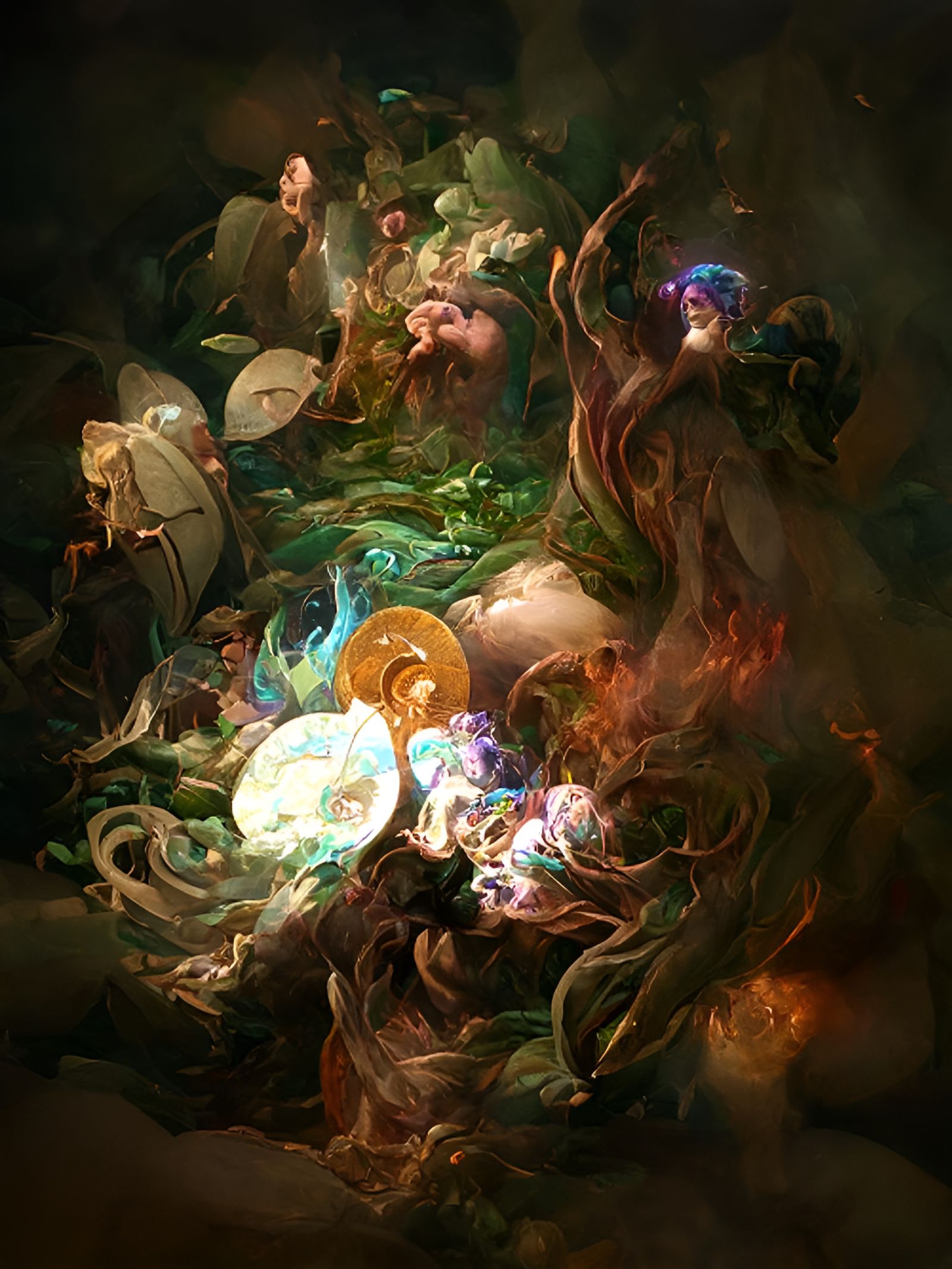 Happy Maelstrom: Digital Illustration in Pre-Raphaelite Styl...