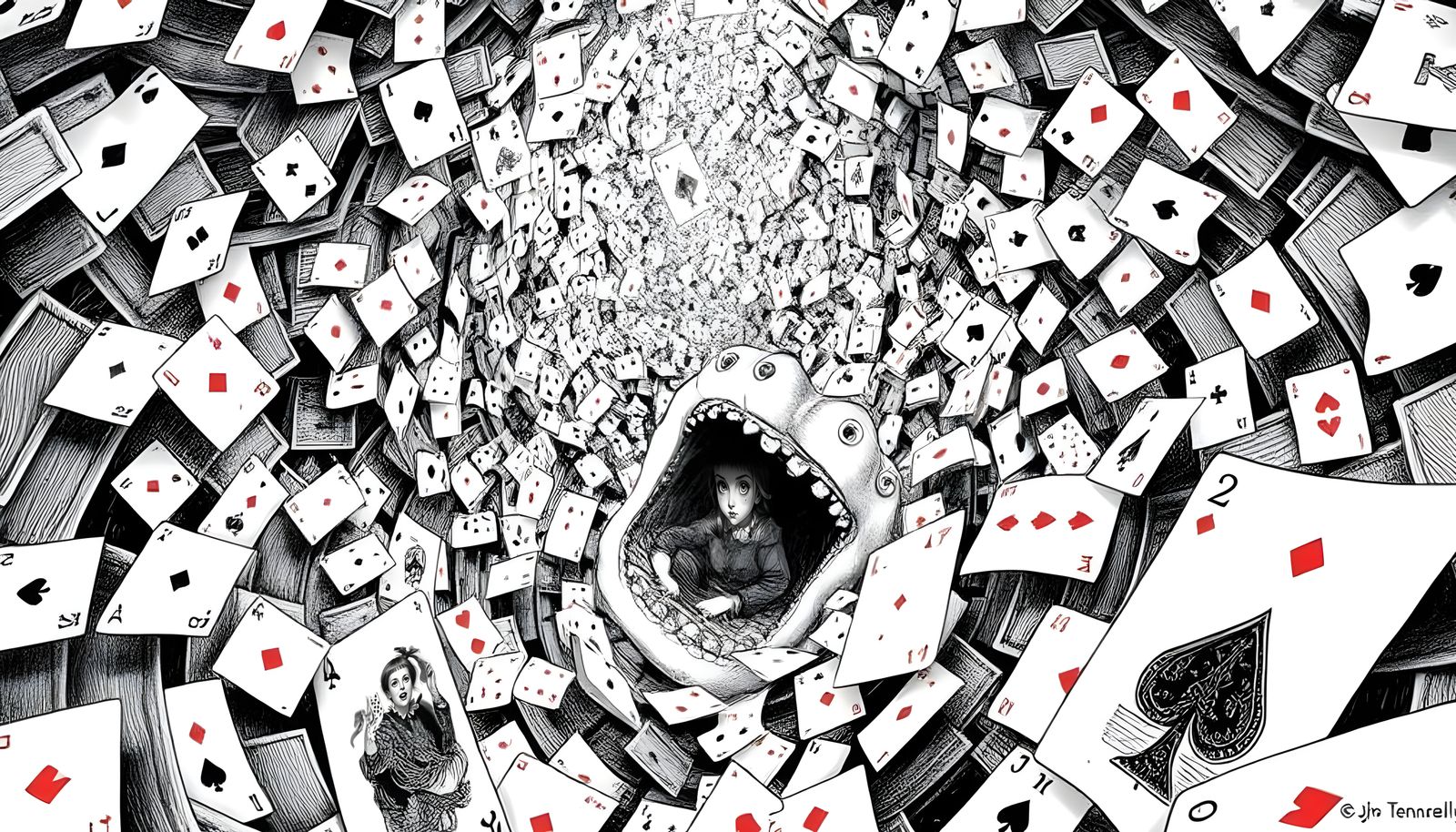 Cards were her obsession