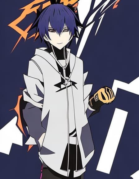 Min Yoongi as TWEWY Character by Gen Kobayashi