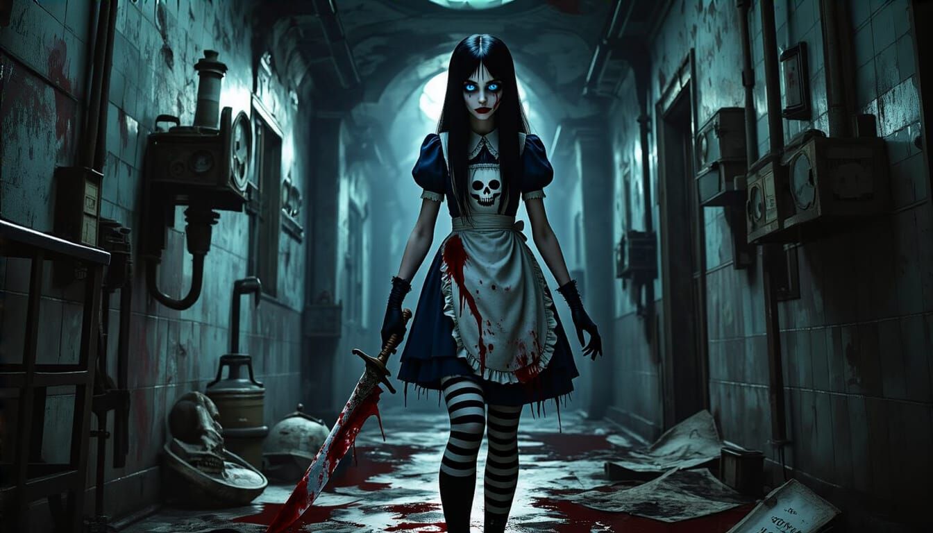 Alice: Madness Returns in Gothic Horror Style