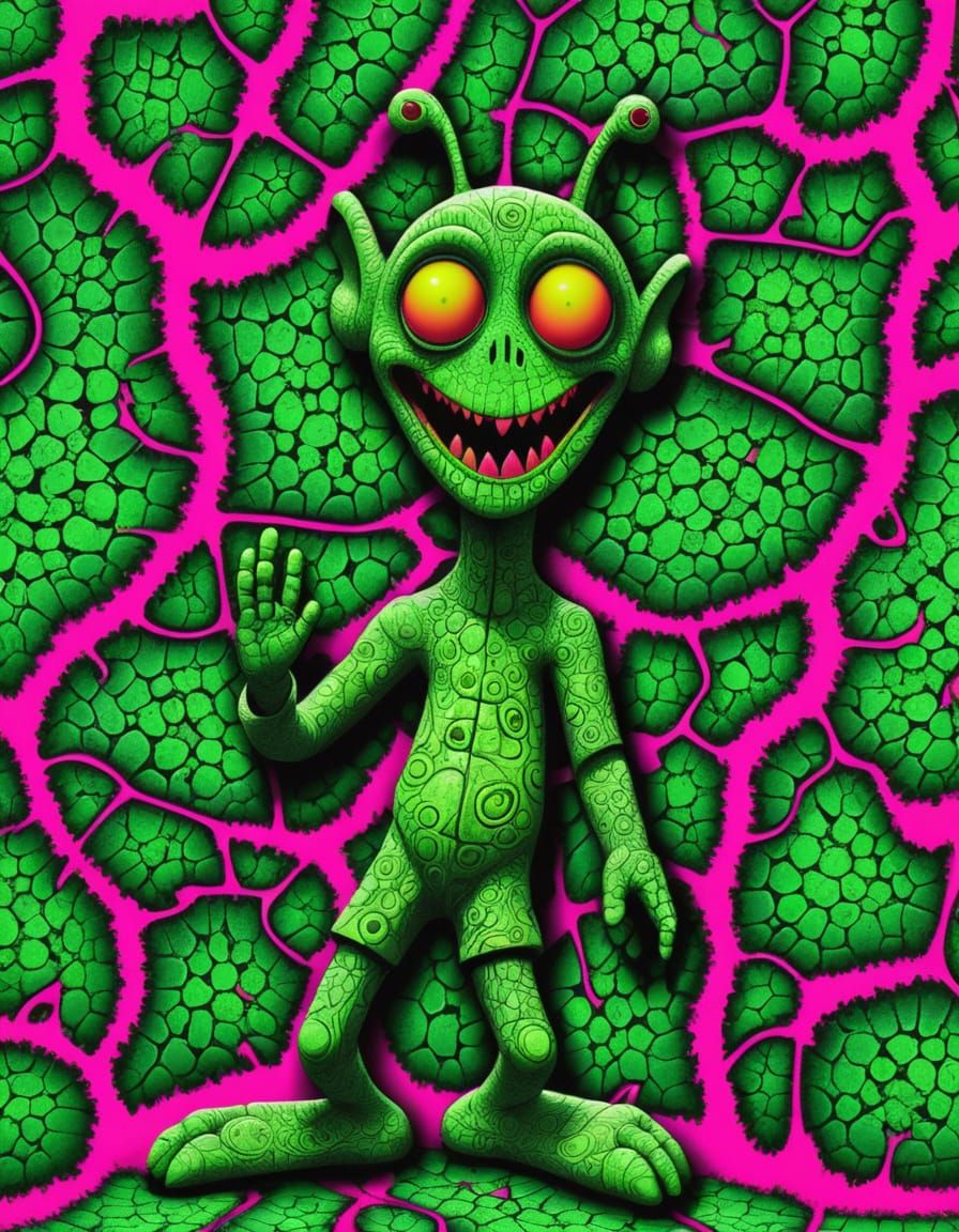 Abstract Curvy Dude II