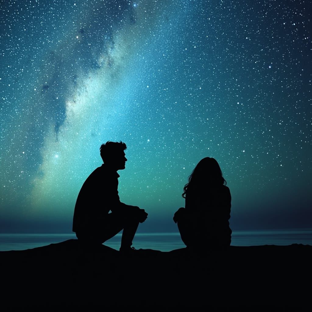 Echoes of Togetherness in a Surreal Landscape