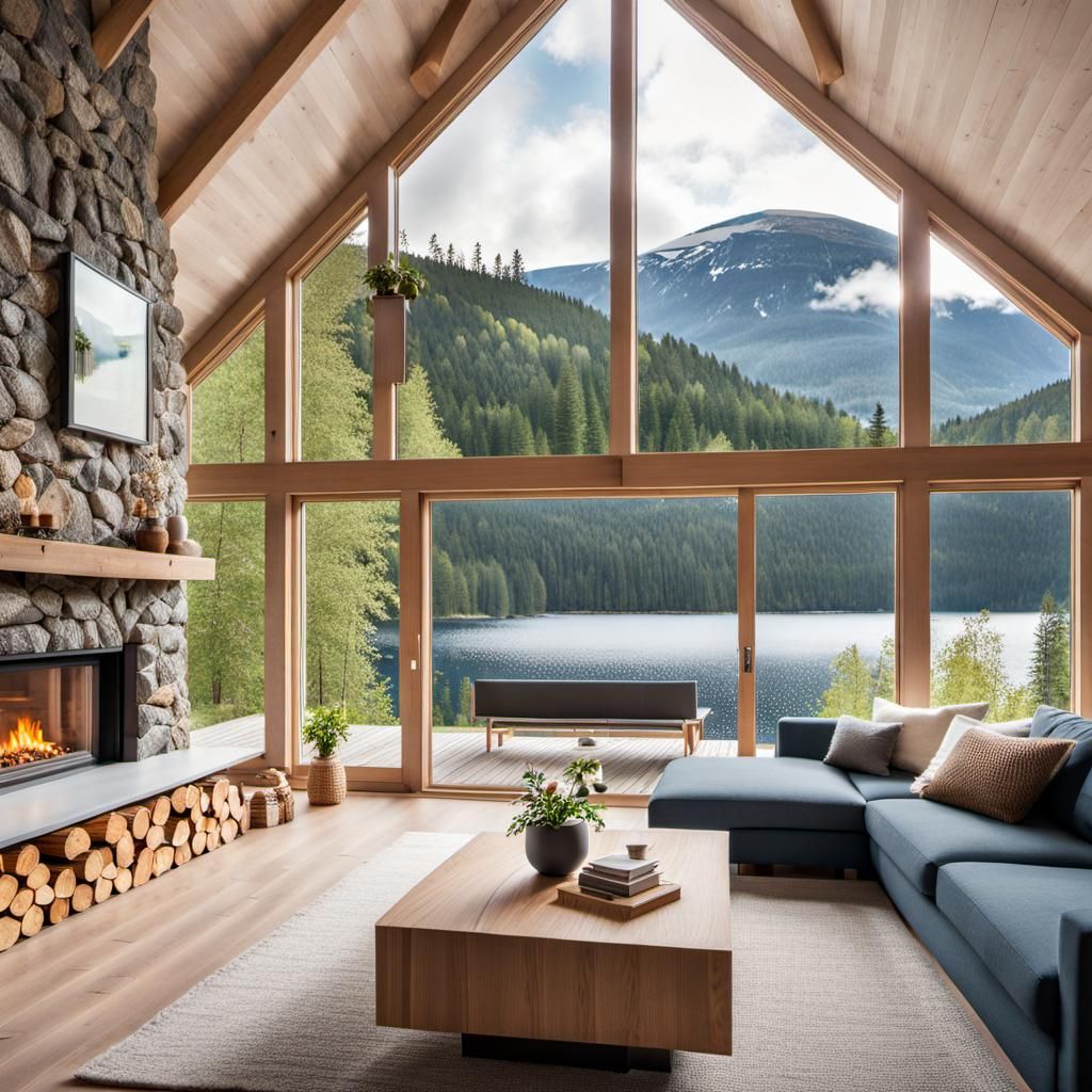 Scandinavian interior design / The Living room