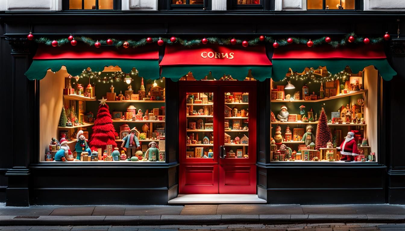 Toy Shop Window Display