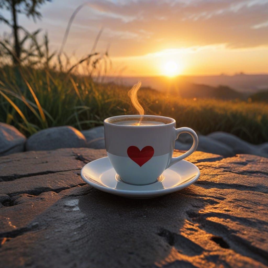 Morning Love Captured in Soft Focus