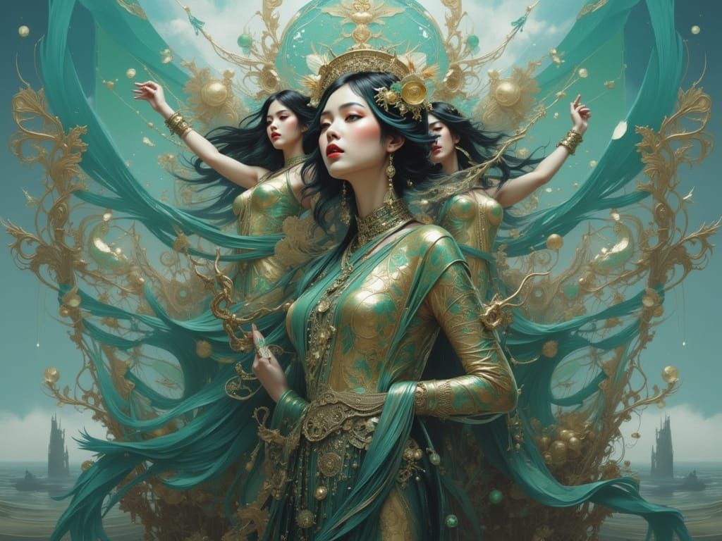 Levitating Monolith: Klabauter-Girls Dance in Fantasy Realis...