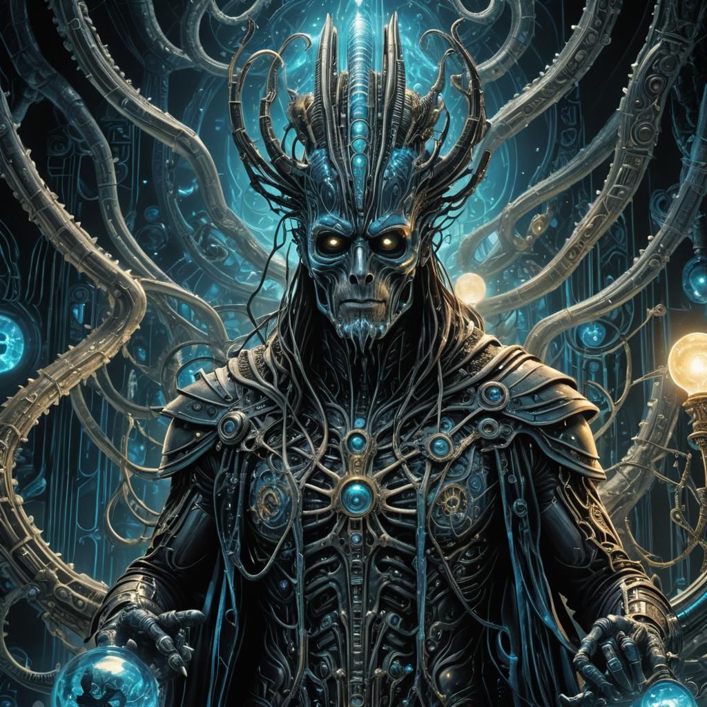 Sandow's Biopunk Vision of Bioluminescent Art