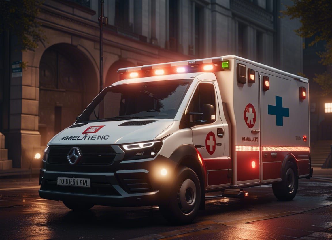 European Ambulance Responding: 3D Game Cinematic