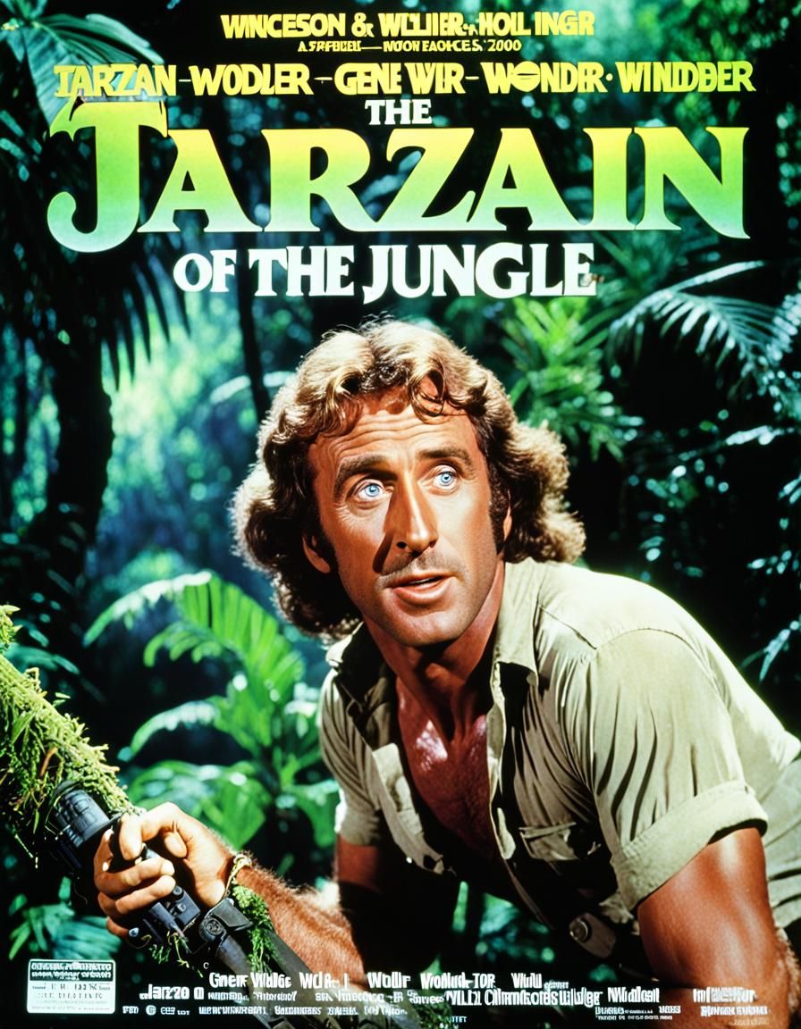 "Tarzan of the Jungle"  "with Gene Wilder"