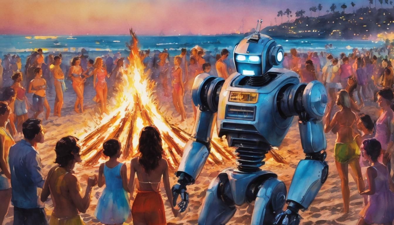Beach Party Robot IX