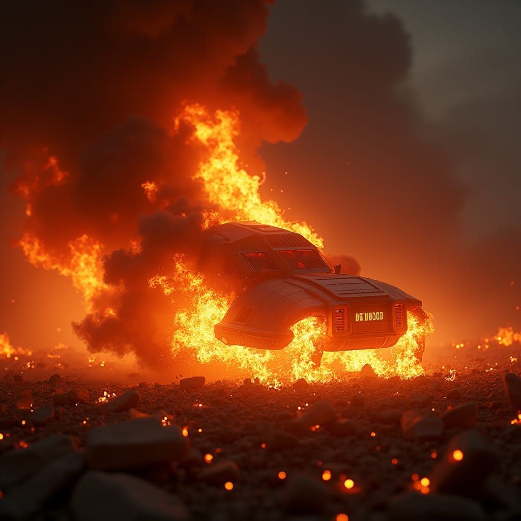 Inferno: M.A.F Ablaze in Anime Style