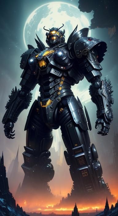 Giant Robot Monster Centerfold