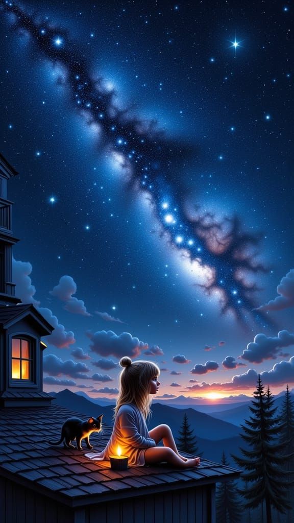 Me and my cat long time ago