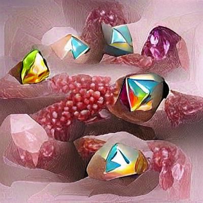 Abstract Primogem AI Interpretation