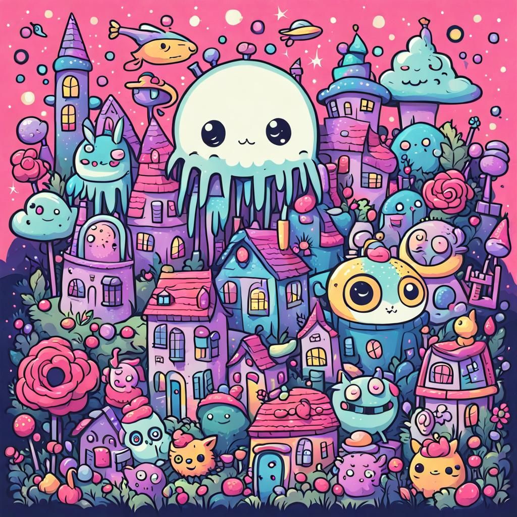 Whimsycore: A Town of Cute and Weird