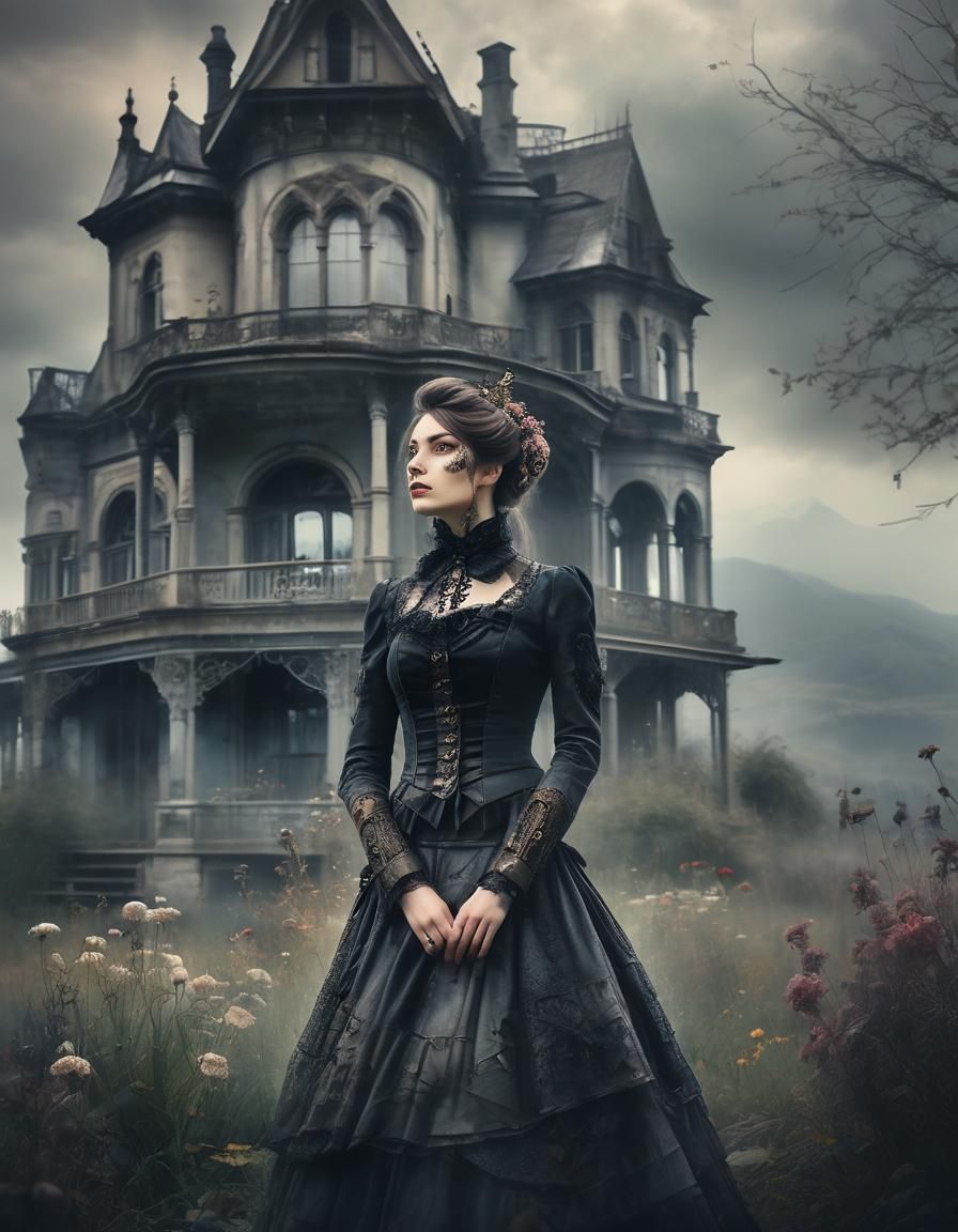 mornings are always misty in this desolate area ___ #1