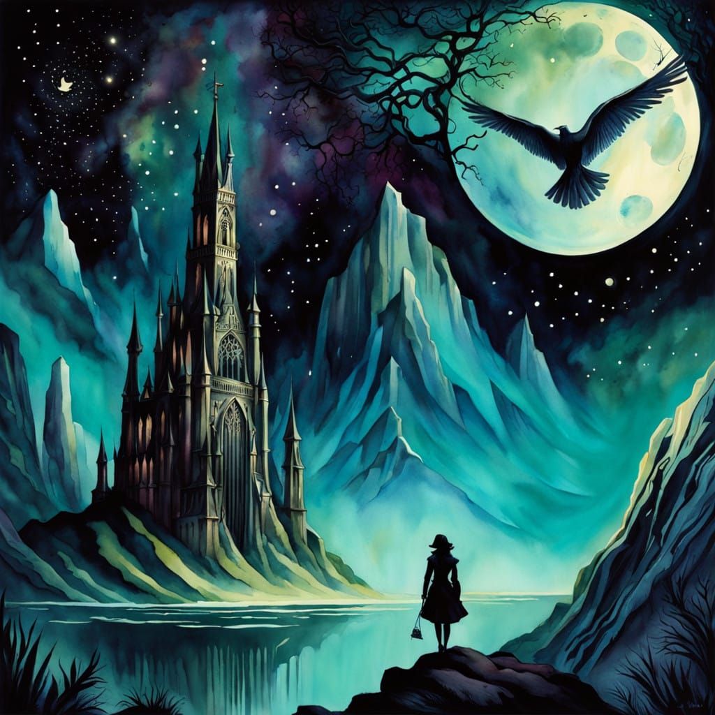 Whimsical Landscapes of Dark Destiny