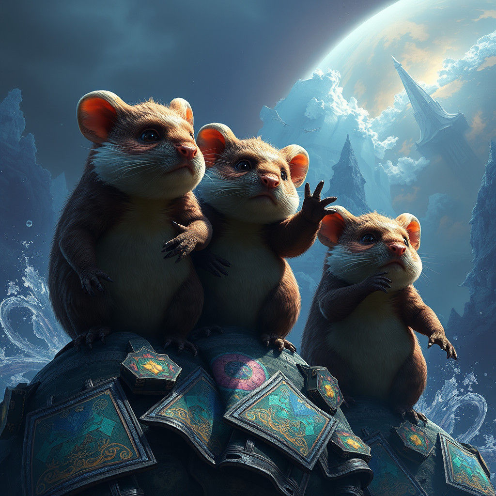 The Three Musketeers: Detailed Fantasy Art