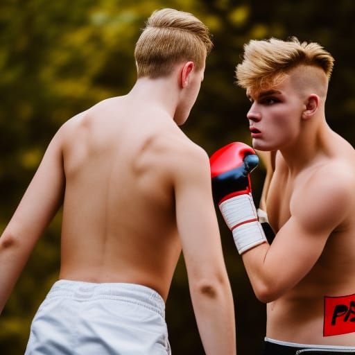 Andrew Tate vs Jake Paul: Boxing Match Photo
