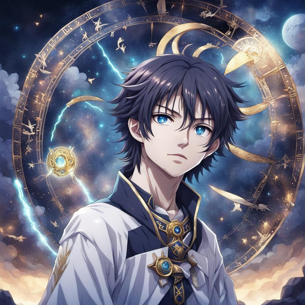 Aeon: Anime Style God of Time and Zodiac