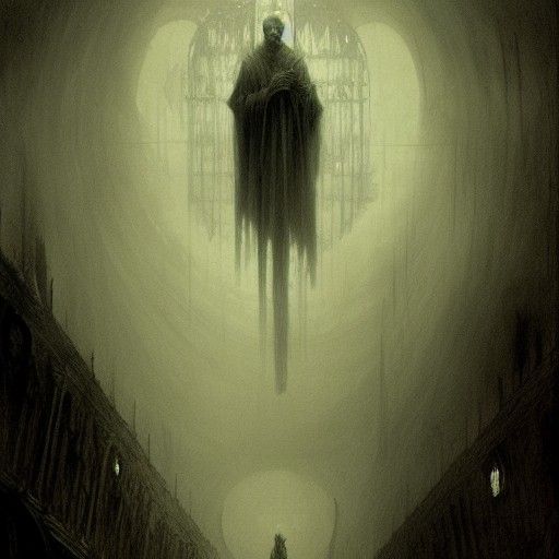 Antichrist Horror in Gustave Doré Style