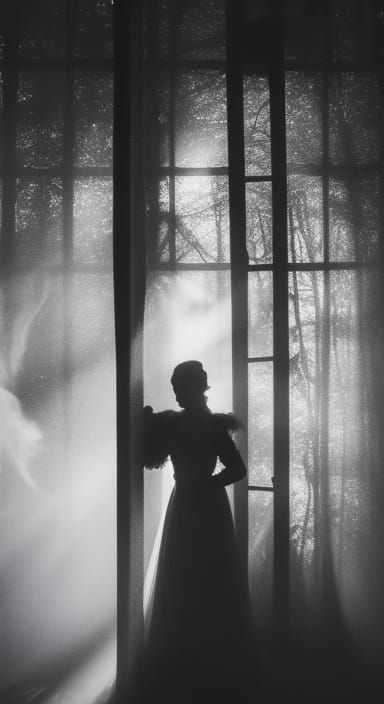 Ethereal Victorian Phantasmagoria in Gothic Art Style