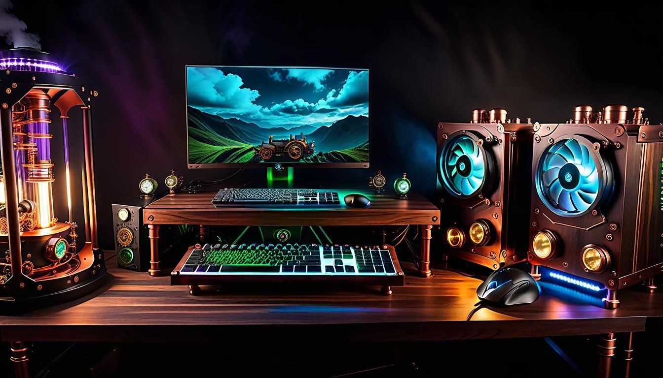 Steampunk Gaming PC