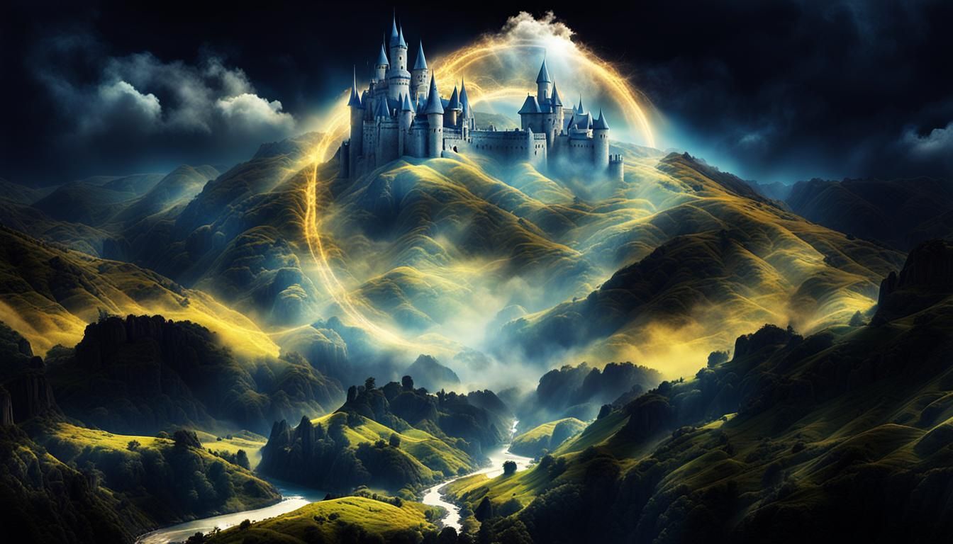 Mystical Translucent Castles in Enchanted Valley