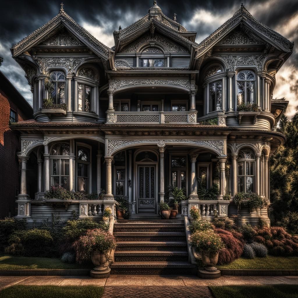Hyperrealistic House with Intricate Details