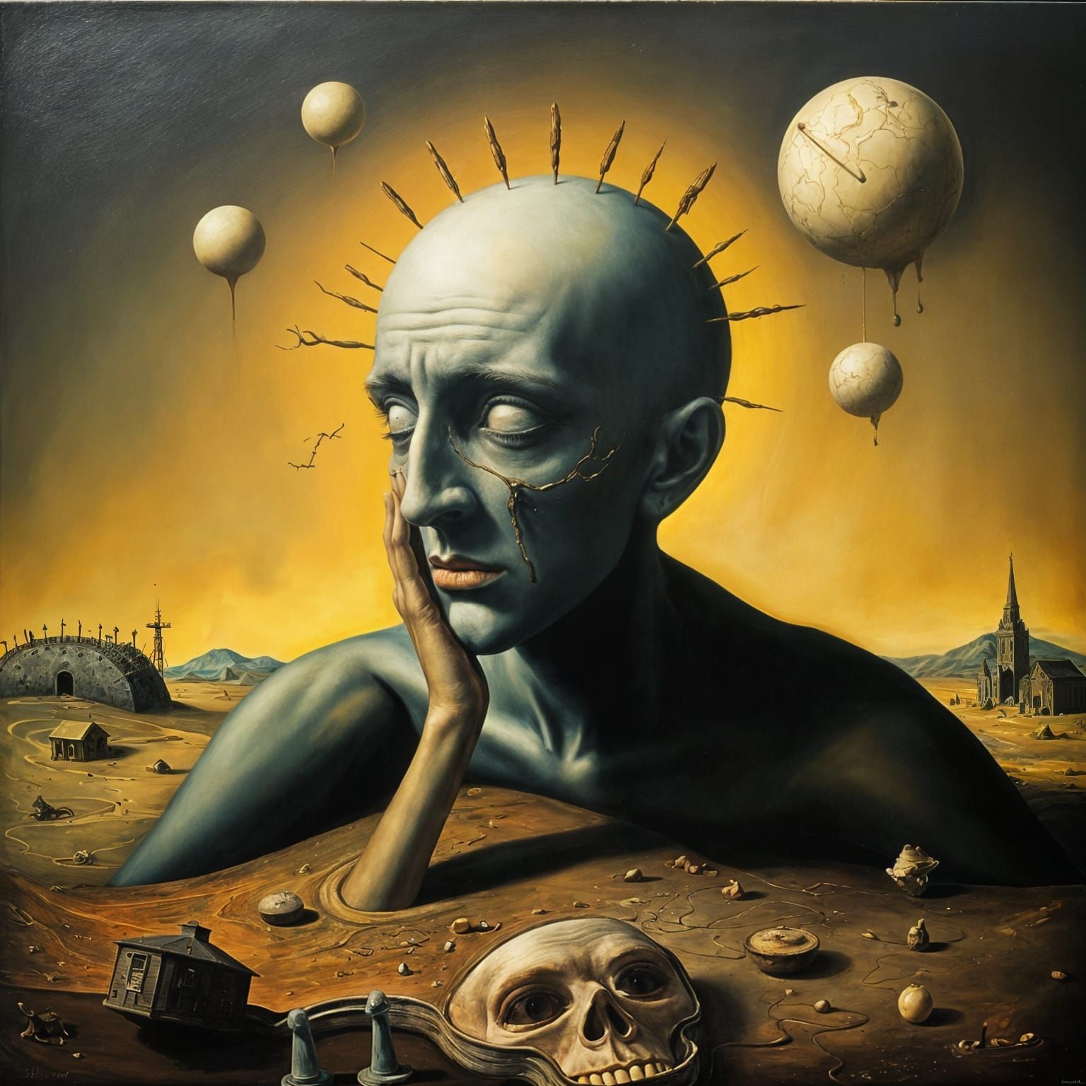 Surreal Mindscape of Depression and Anxiety