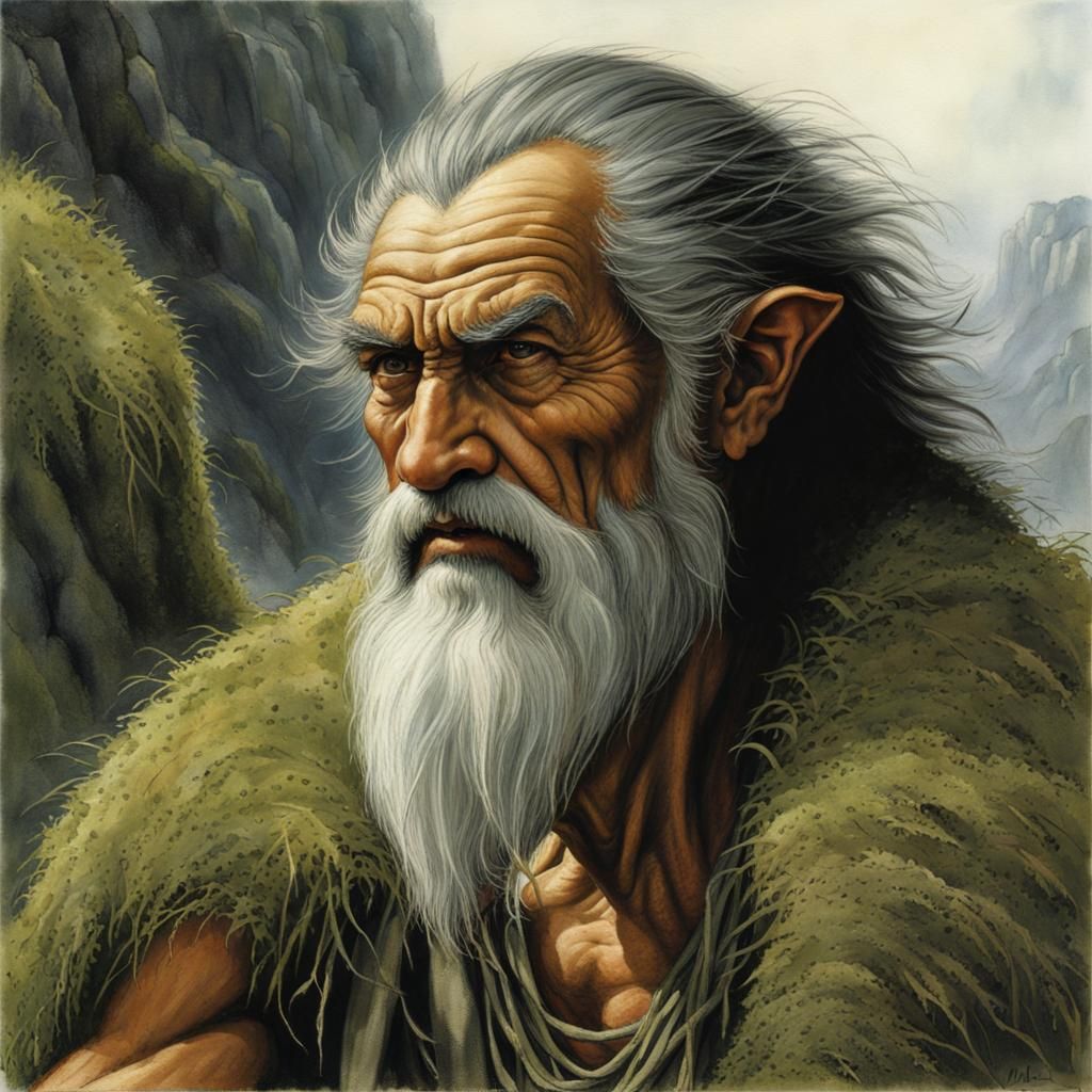 Old wild man