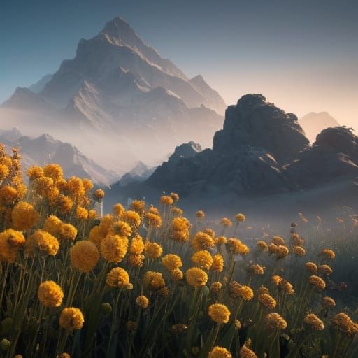 Lizard Scale Flower: Hyperdetailed Concept Art