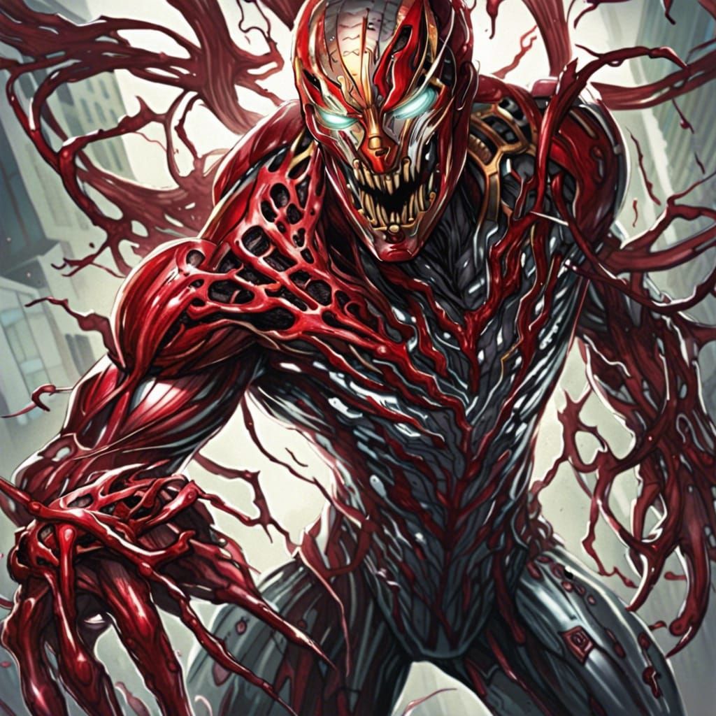 Ultron Carnage Fusion: A Marvel Comics Mashup