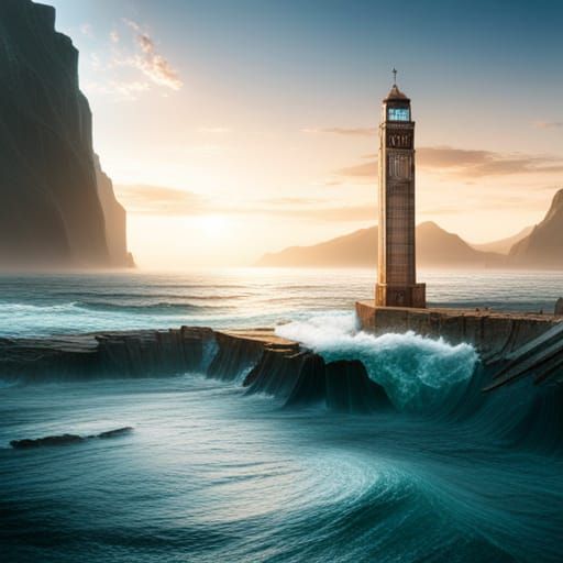 Ocean Bedroom: Dramatic Digital Matte Painting