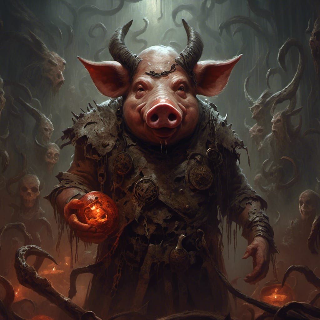 Pig demon