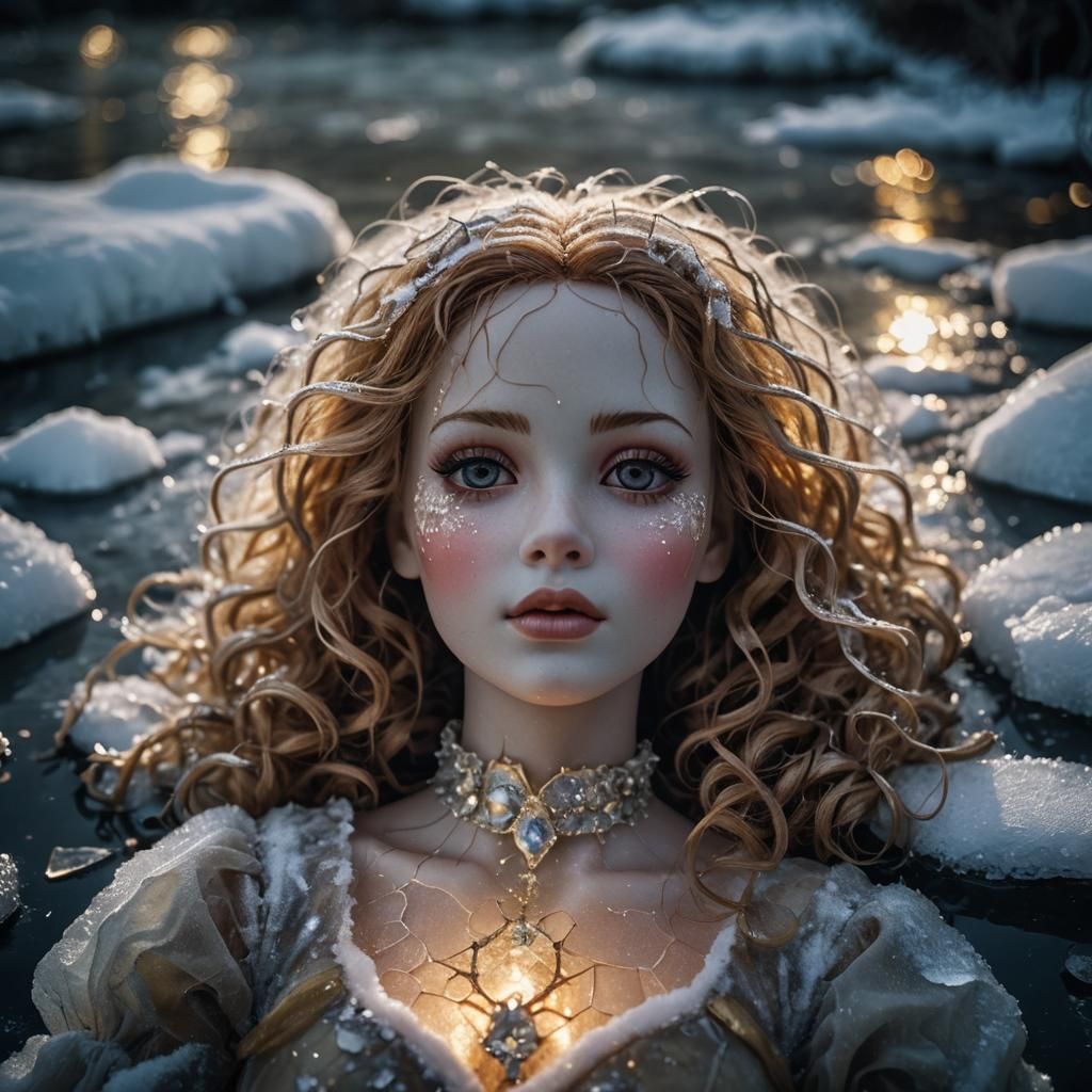 Ice Queen rising from the depths