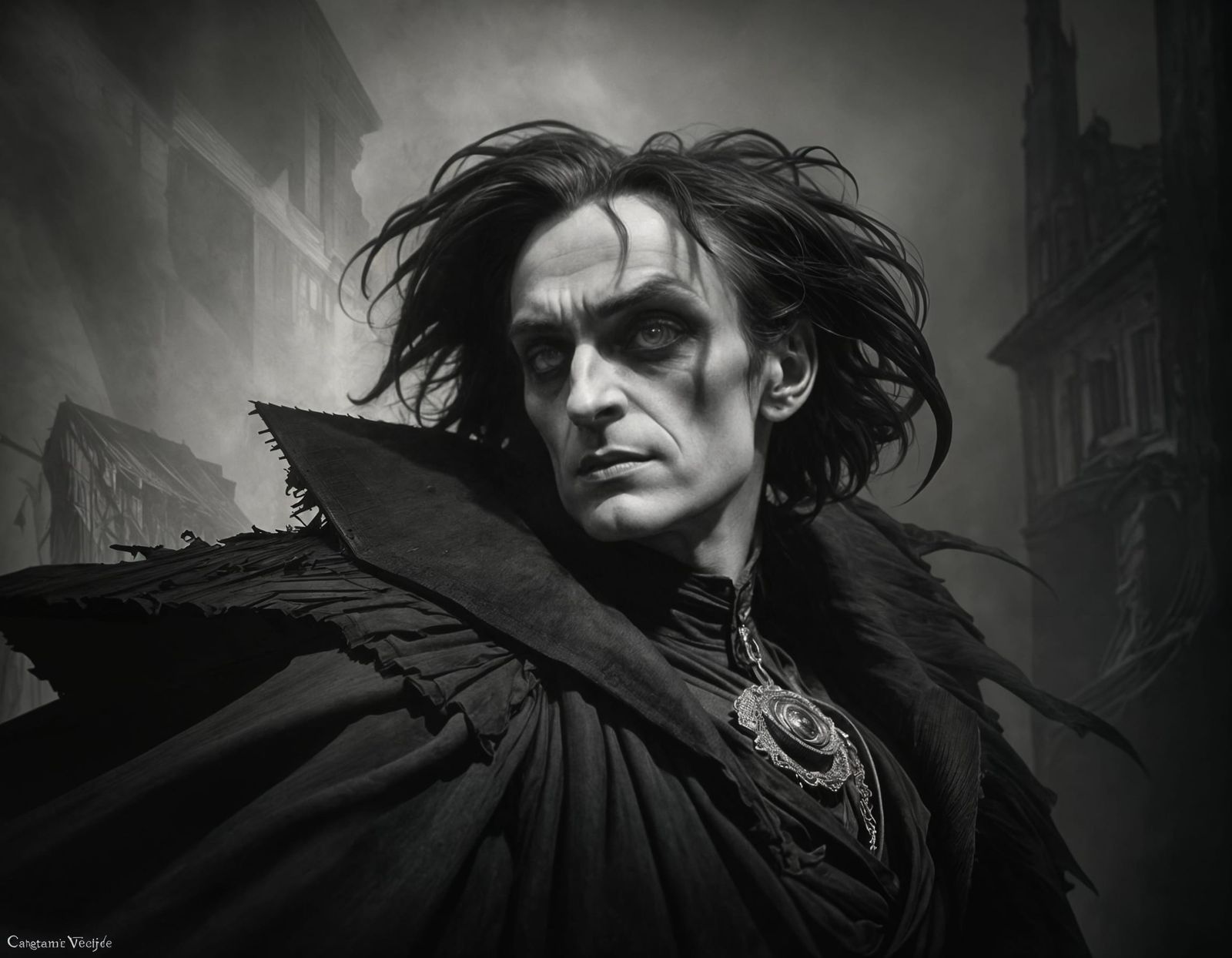 German Expressionist Figure in High Resolution