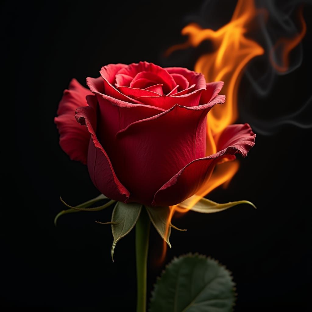 Black Rose Ablaze