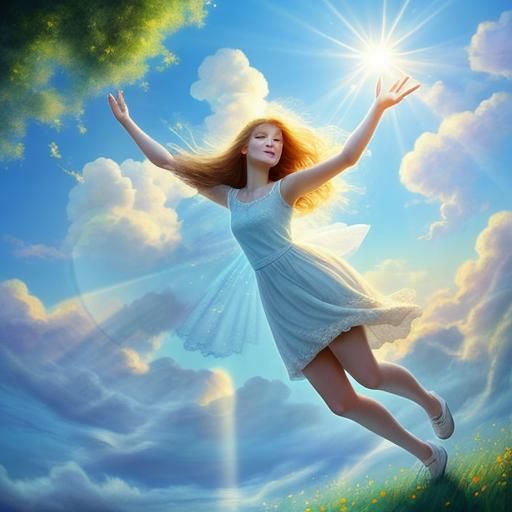 Dream of Love in Heavenly Sunshine