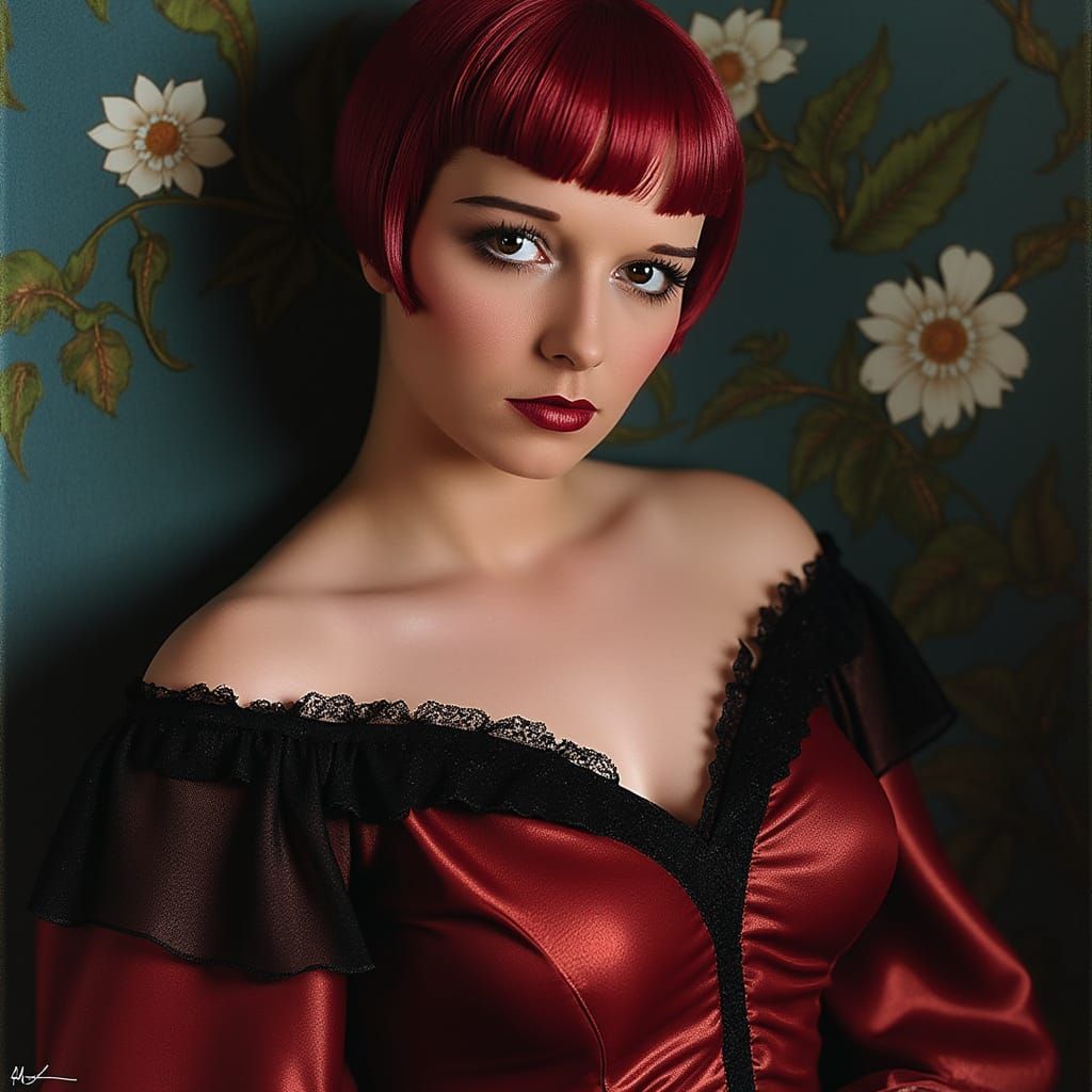 Sensual Masterpiece in Triadic Colors