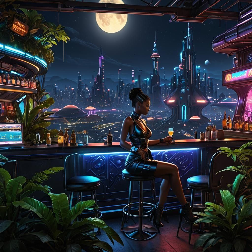 Drinking Cocktails on Tau Ceti Prime