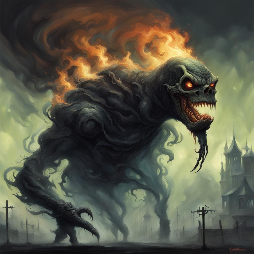 Born from the chimney stacks