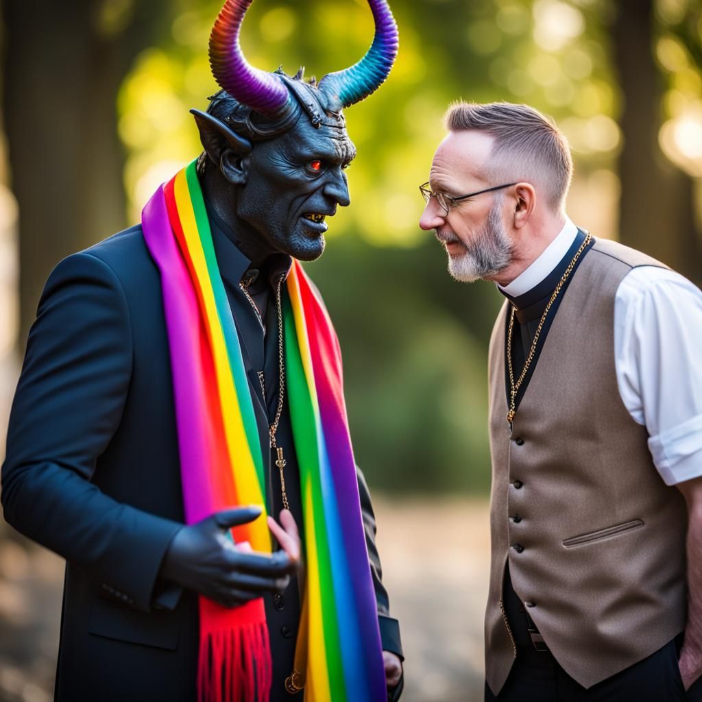 Demon and Vicar: A Professional Photography Shot