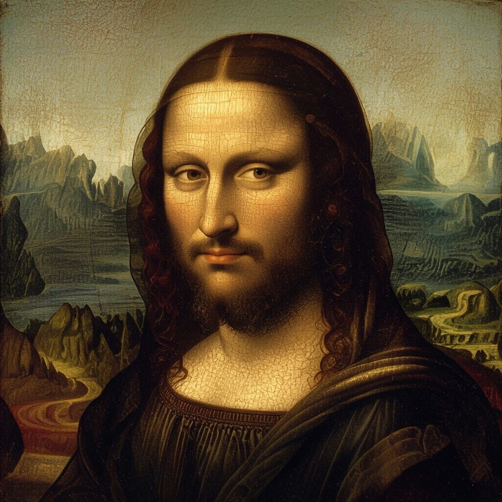 Leonardo da Vinci Self-Portrait