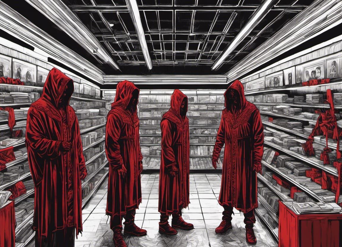 Satanic Cultists Gather in Department Store